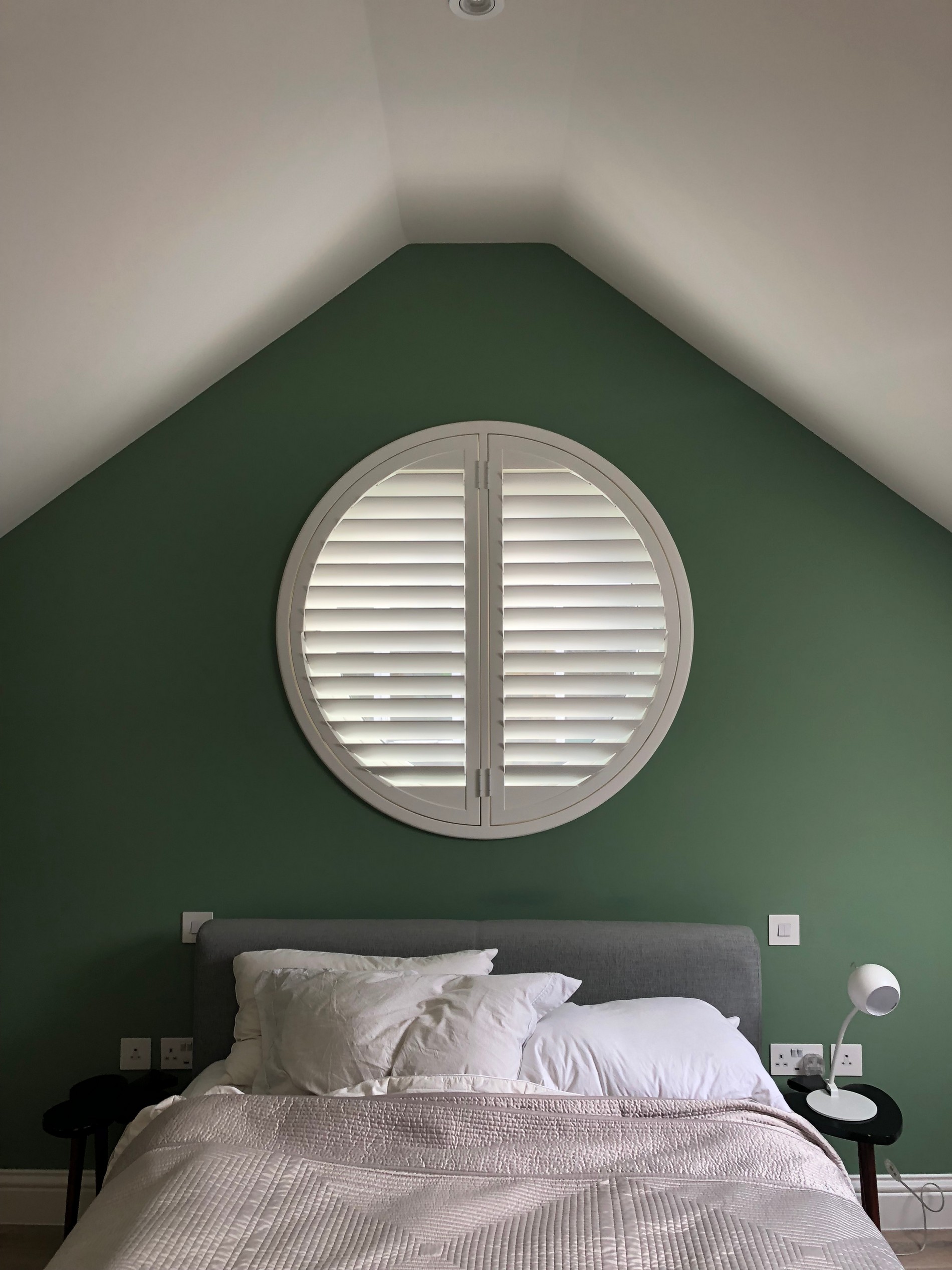 Special shape circular shutter Shaped Shutters